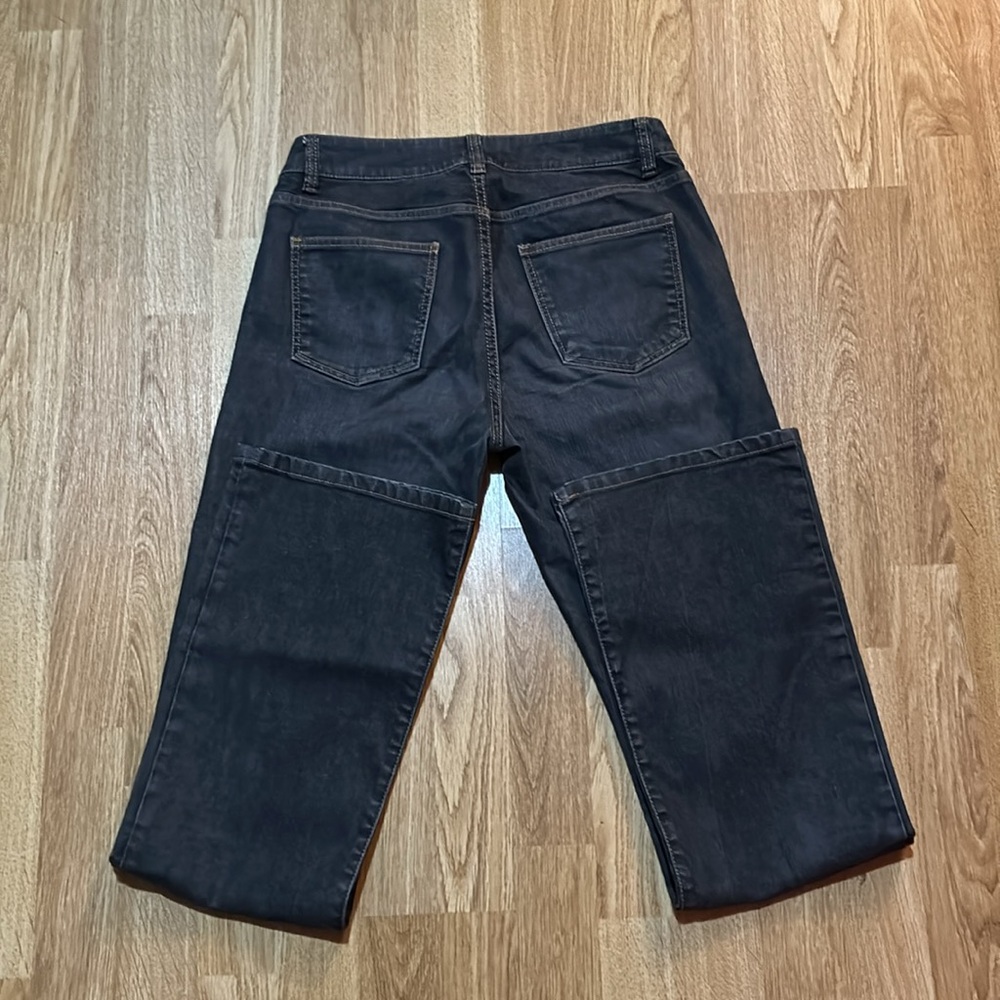 Heritage Women's Dark Gray Bootcut Mid Rise Jeans Size 27/4 - Picture 9 of 10